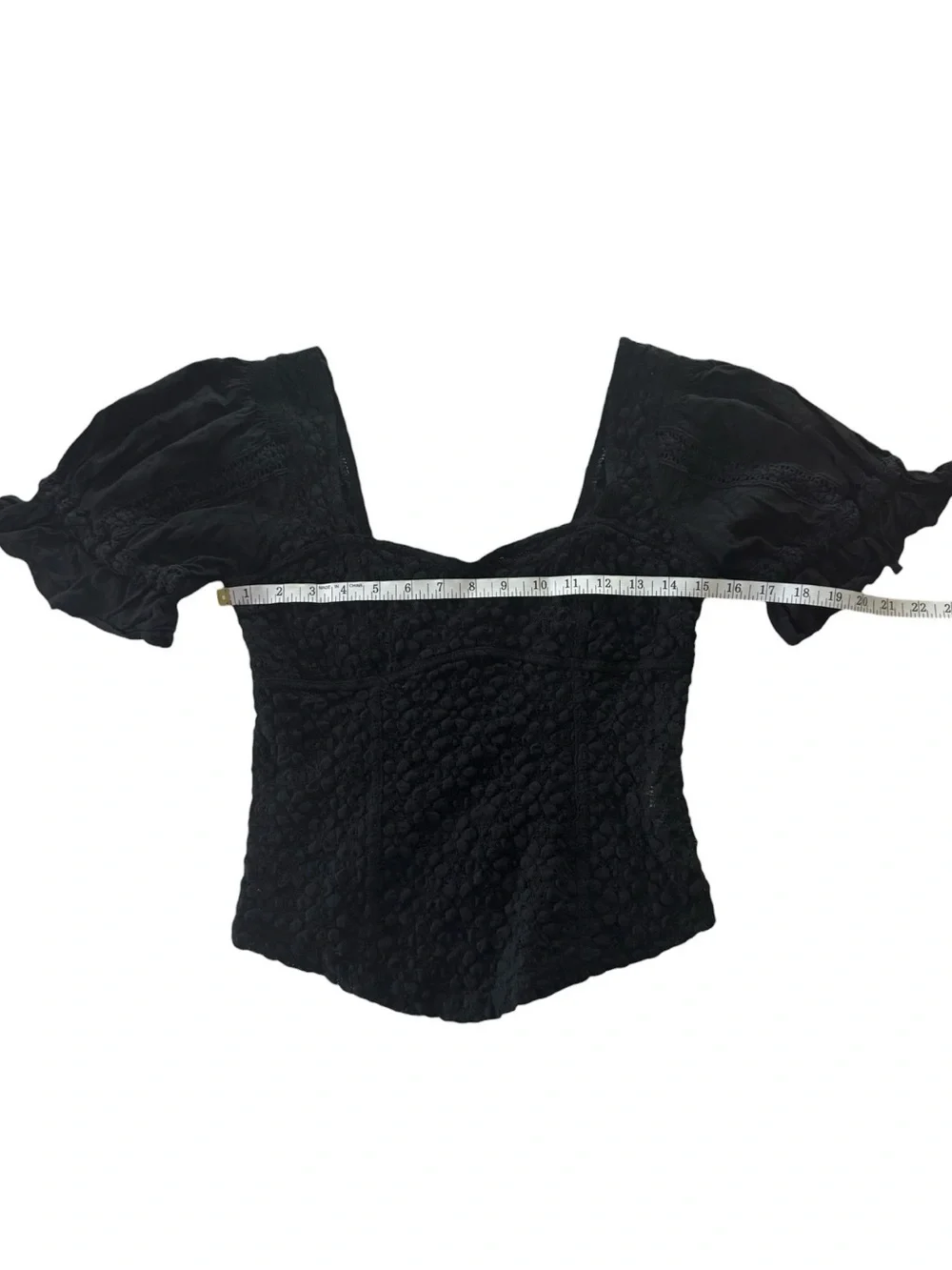 Free People top neckline under
